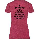 T-Shirt  Je me marie  (Thumb)